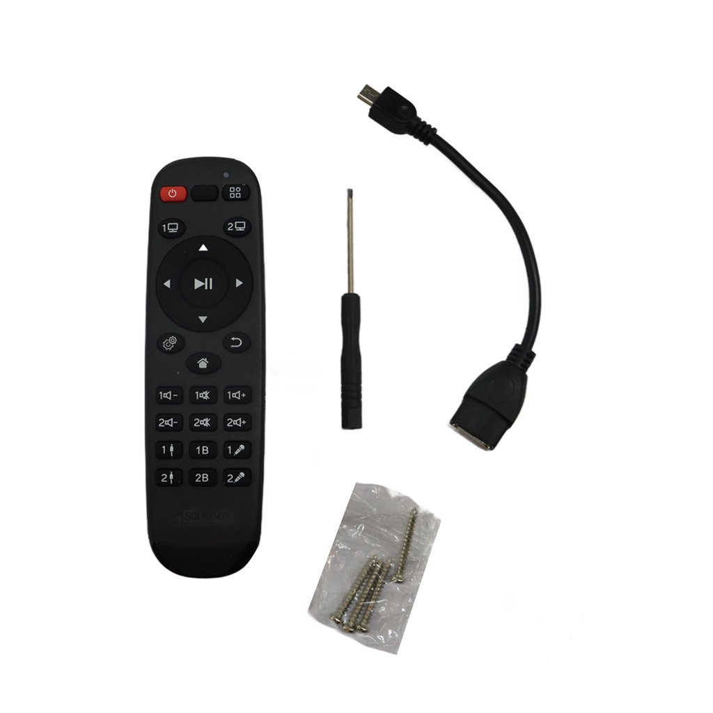 آمپلی-فایر-دیواری-ساندکو-مدل-WM-850-لوازم-جانبی