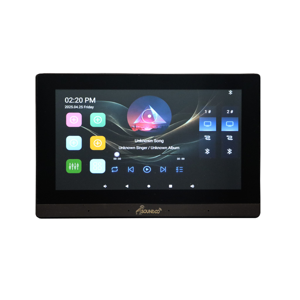 آمپلی-فایر-دیواری-ساندکو-مدل-WM-850-نمای-روشن