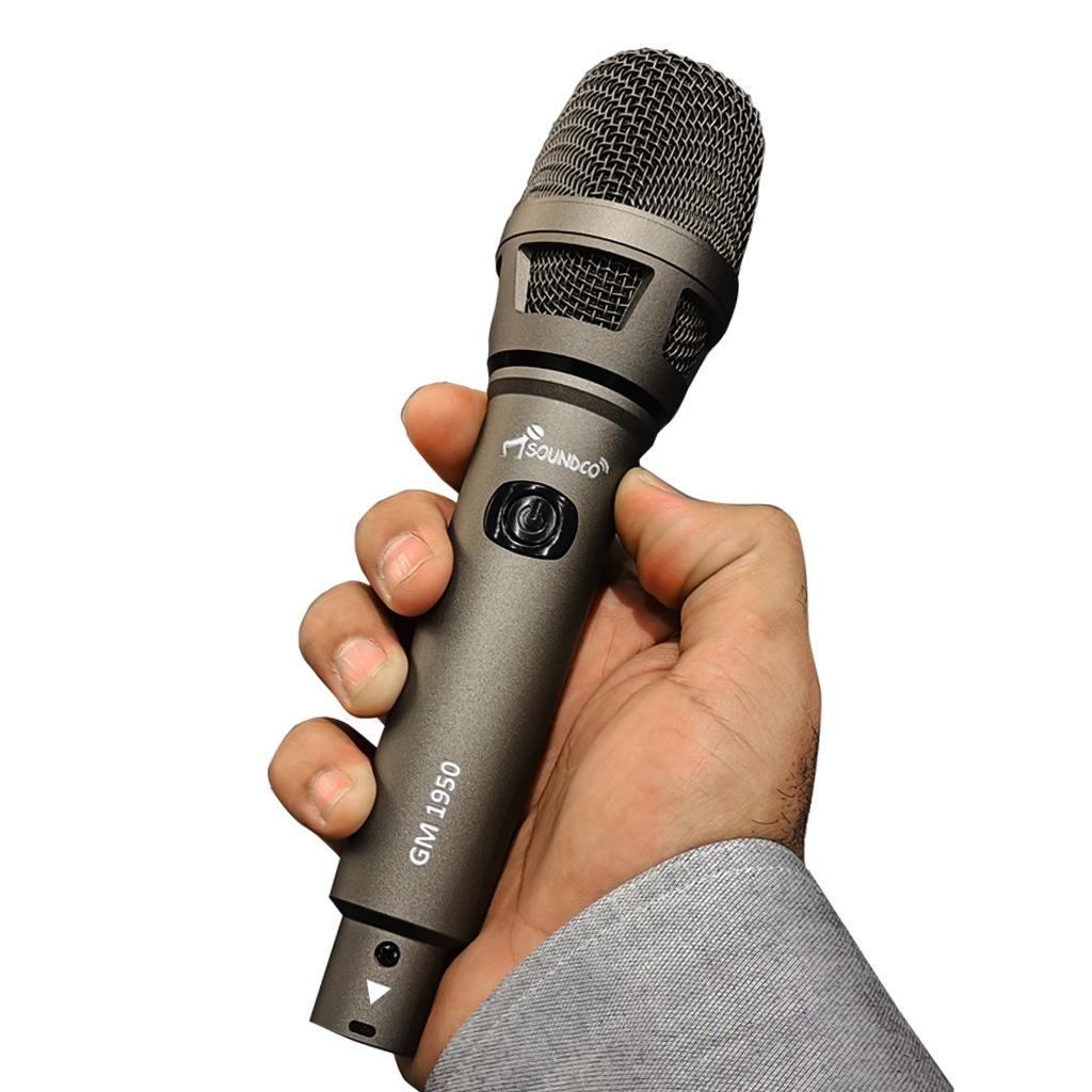 میکروفون-داینامیک-ساندکو-مدل-GM1950-نمای-دست