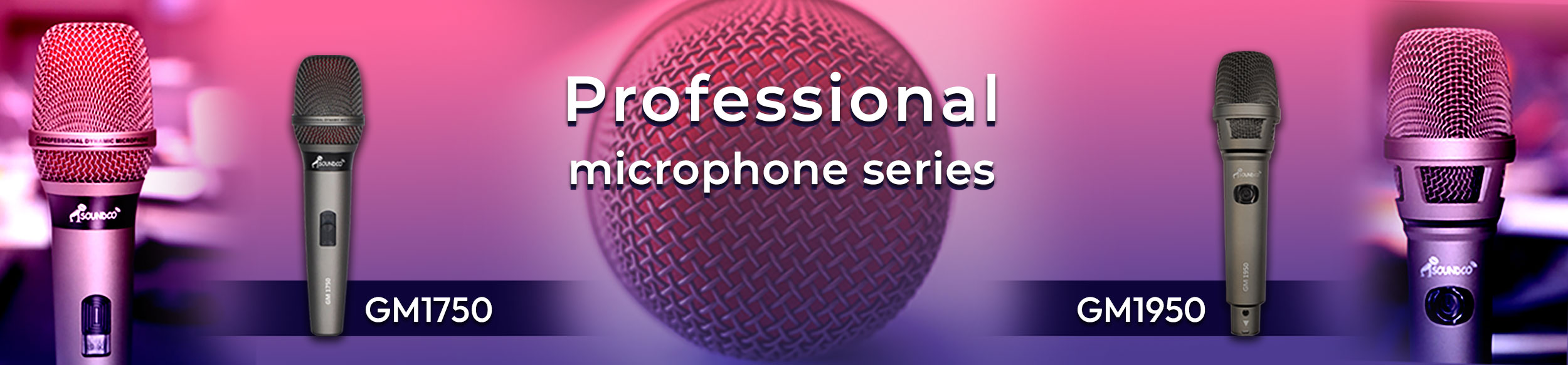 میکروفن های GM1750-GM1950